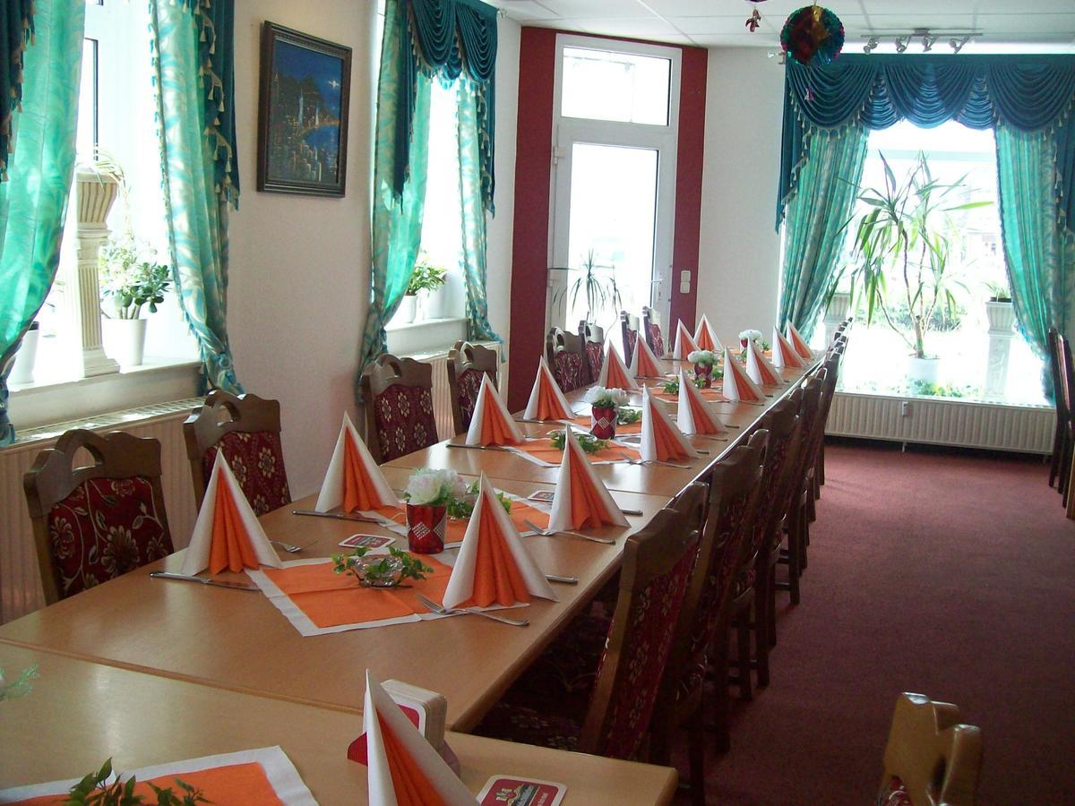 Hotel Restaurant Rhodos Elsterwerda Eksteriør bilde
